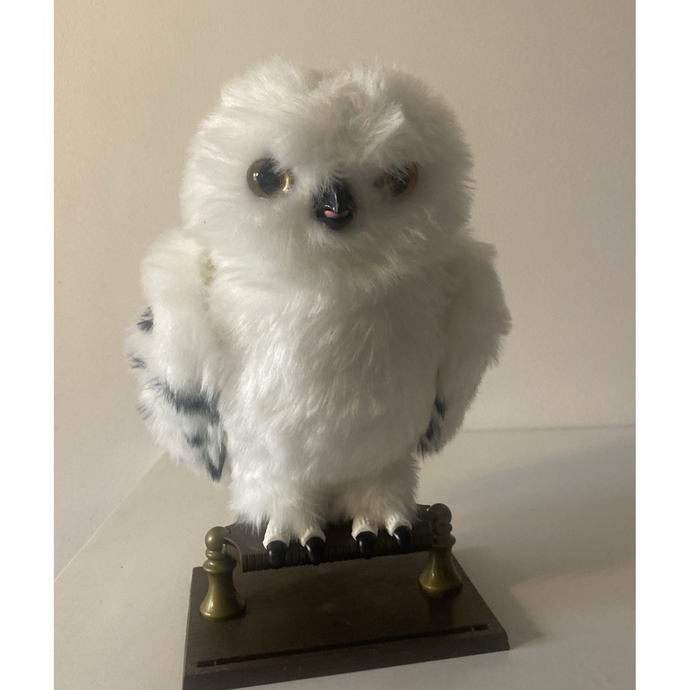 Harry Potter Enchanted Hedwig Owl Interactive Plush Hogwarts Sound Movement